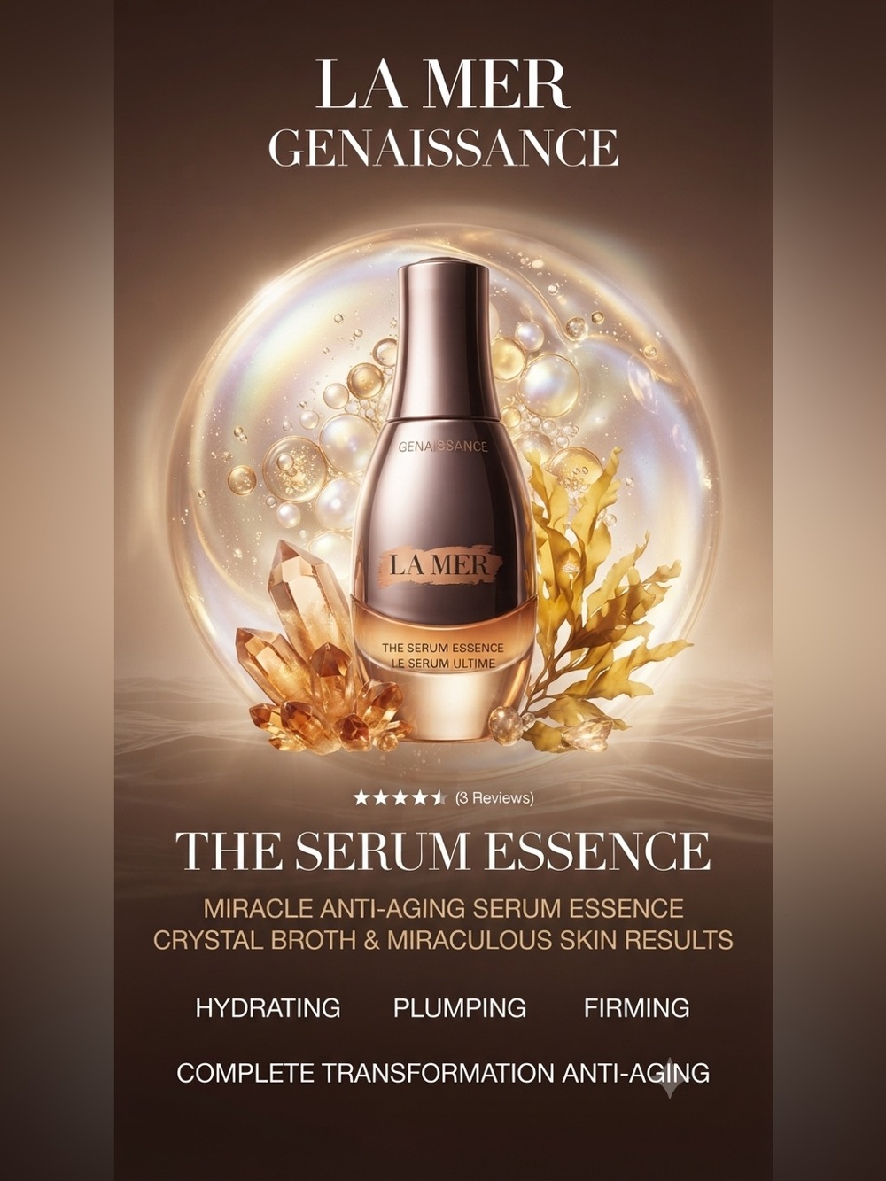 LA MER Genaissance de la Mer The Serum Essence Skincare Serum NWT 30ml 2026 ed